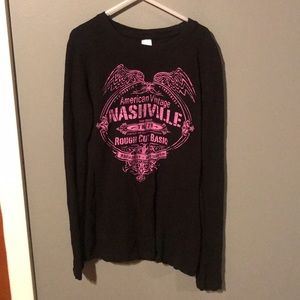 FINAL PRICE!! Long Sleeve Nashville Tee Shirt